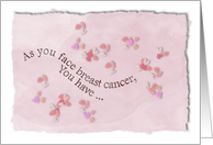 As you face breast cancer, you have the right to ... card