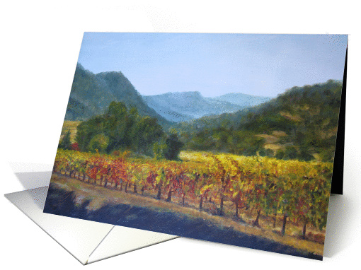 Fall--Vineyard Valley card (780232)