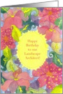 happy birthday landscape architect card