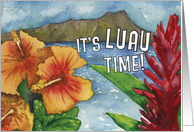 luau invitation