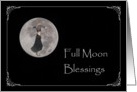 Moon Dancer Full Moon Blessings card