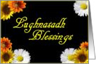 Lughnasadh Blessings Flowers card