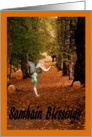 Samhain Blessings Faerie card