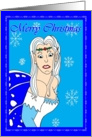 Merry Christmas Snow Fairy card