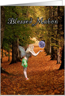 Blessed Mabon Forest Fairy Ball of Magic card