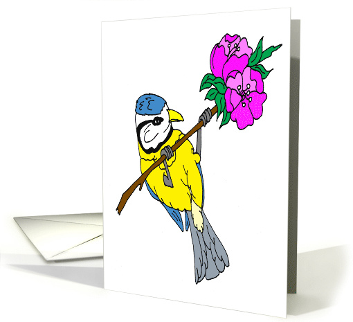Songbird and Flower, Thinking of You card (796662)