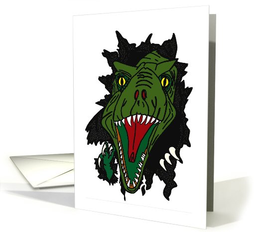 Have a Roaring Good Birthday Dinosaur card (808949)