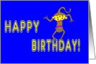 Happy Birthday Monkey card