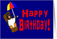 Happy Birthday Penguin card