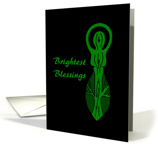 Brightest Blessings Goddess card (816657)