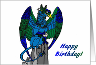 Happy Birthday Griffon card