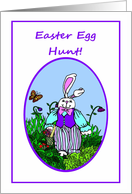Easter Egg Hunt Invitation card