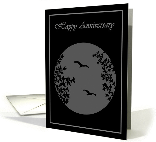 Happy Anniversary Birds and Trees card (973695)