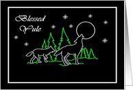 Blessed Yule Wolves...