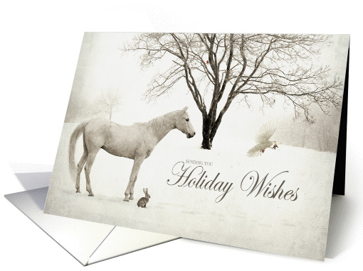 Winter Wishes card (832801)