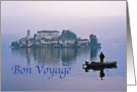 Bon Voyage Lake Orta Italy Monastery Card