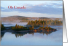 Oh Canada Labrador Morning On Mary’s River Greeting Crad card