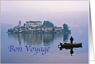 Bon Voyage Lake Orta Italy Monastery Card