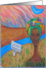 Joy and Celebration African American Blank Note Card