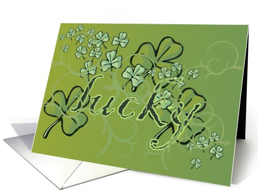 ...Luck of the Irish! card (788413)