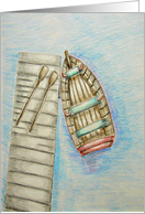 Row Boat card
