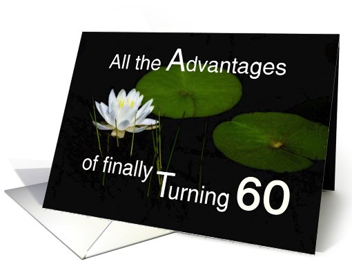 Birthday Advantages at 60 card (796212)