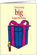 Happy Birthday card