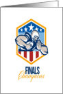 American Football Running Back Finals Champions card