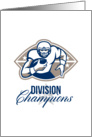 American Football Runningback Division Champions card
