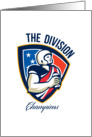 American Football Quarterback Division Champions card