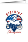 Baseball District Champions Retro card