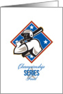 Baseball Championship Series Final Retro card