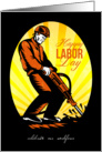 Celebrating Our Workforce Happy Labor Day Poster card