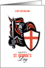 A Day for England Happy St George Card