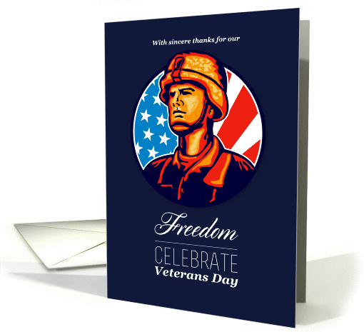 American Veteran Serviceman card (1214698)