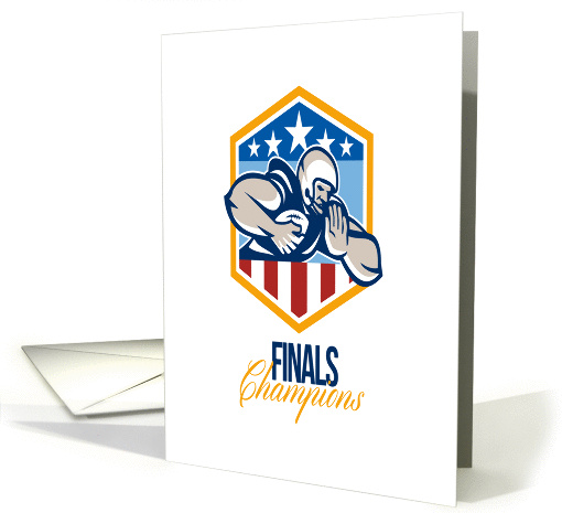 American Football Running Back Finals Champions card (1220694)