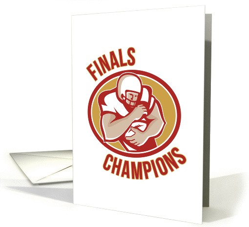 American Football Running Back Finals Champions card (1220768)