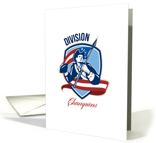 American Football Division Champions Shield Retro card (1221240)