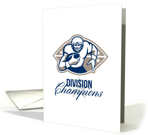 American Football Runningback Division Champions card (1221976)