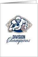 American Football Runningback Division Champions card
