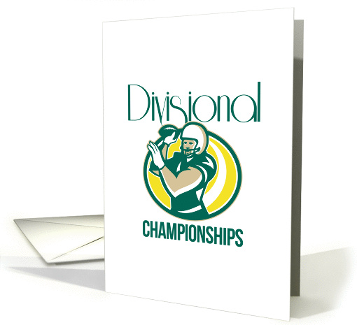 American Football QB Divisional Championships Retro card (1222084)