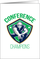 American Football Snap Conference Champions card