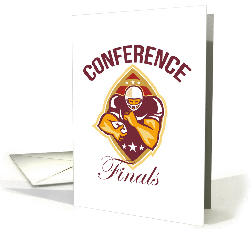 American Football Conference Finals Ball card (1222114)