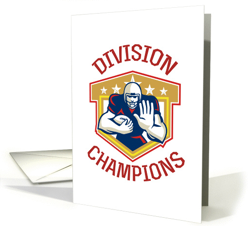 American Football Division Champions Shield card (1222116)