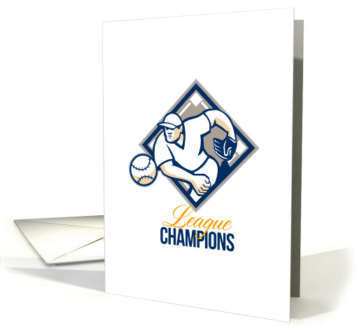 Baseball Pitcher League Champions card (1224912)