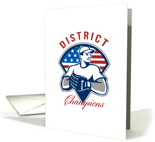Baseball District Champions Retro card (1224938)