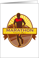 Marathon Classic Run Retro card