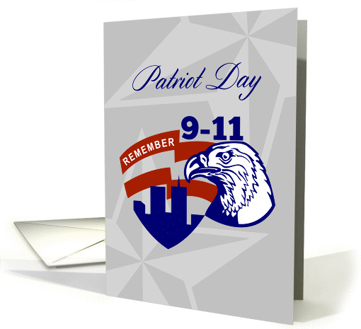 Remember 911 Patriots Day card (1226100)