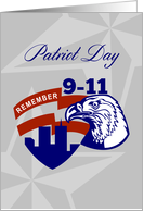 Remember 911 Patriots Day card
