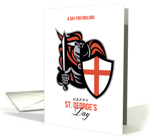 A Day for England Happy St George card (1233330)